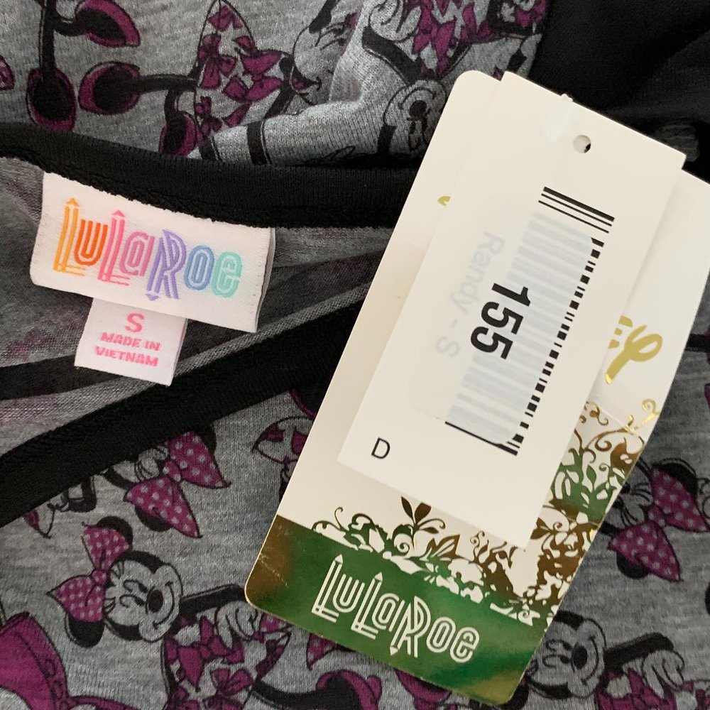 Lularoe Top Randy‎ Minnie Disney Collection - Picture 7 of 8